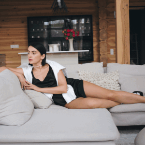 Naturalaus silko palaidine Adeline